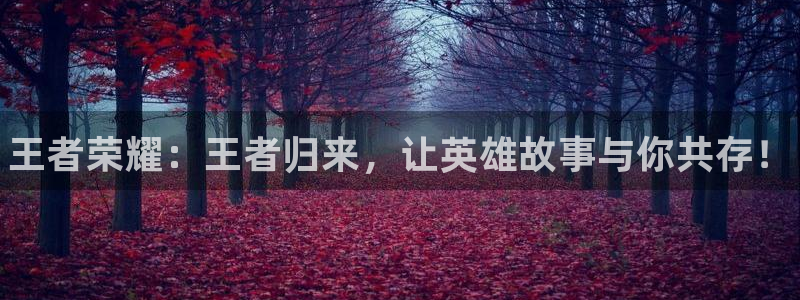 优贝娱乐的意思：王者荣耀：王者归来，让英雄故事与你共存！
